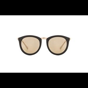 NO SMIRKING | MATTE BLACK-GOLD REVO MIRROR